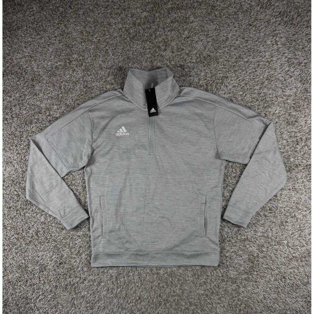 adidas Men's Athletics Team Issue 1/4 Zip Long Sleeve Size Large CY7088